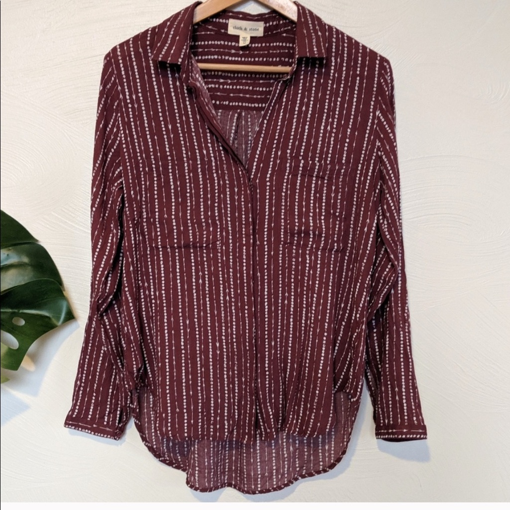 Cloth & Stone Patterned Button Down